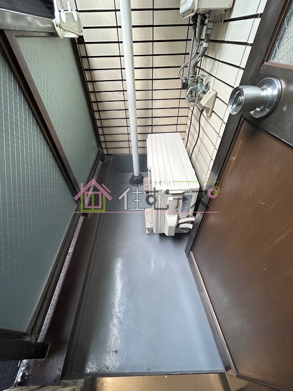 ビジタル浪速3 ベランダ