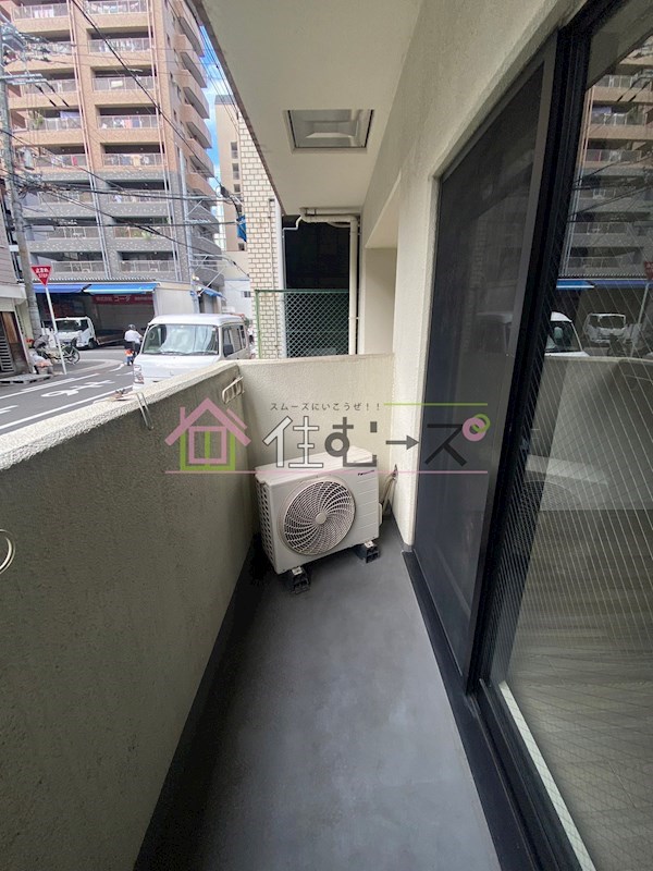 88中之島ウイング ベランダ