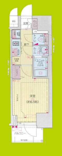 プレサンス四天王寺前夕陽ヶ丘　凛宮 間取り