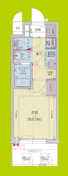プレサンス四天王寺前夕陽ヶ丘　凛宮 間取り