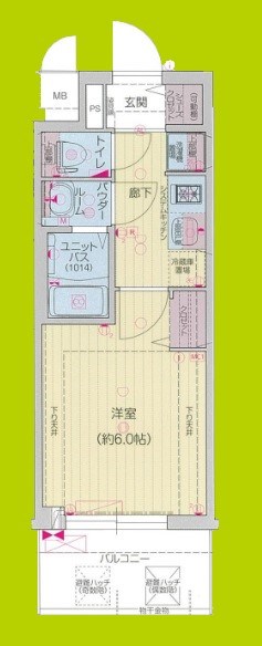 プレサンス四天王寺前夕陽ヶ丘　凛宮 間取り