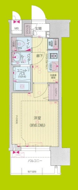 プレサンス四天王寺前夕陽ヶ丘　凛宮 間取り