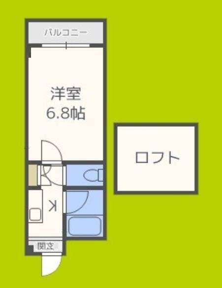 フローラル横堤 間取り