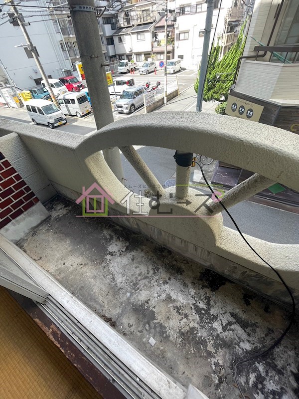 メゾン天下茶屋 ベランダ