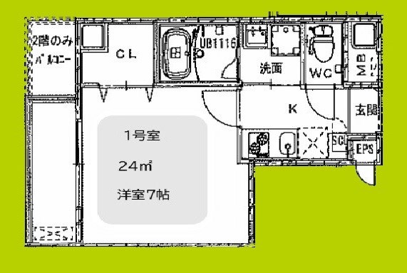 ファビラスコート巽東 間取り