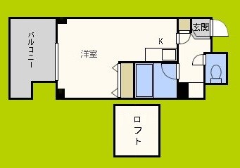 フォレスト森ノ宮 間取り