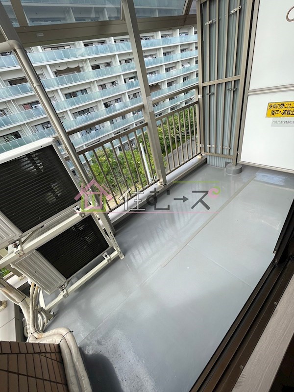 フォレスト森ノ宮 ベランダ