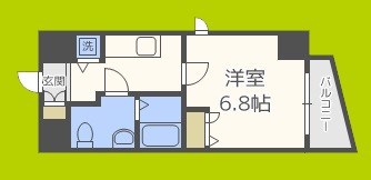 エスリード阿波座ノースプレイス 間取り