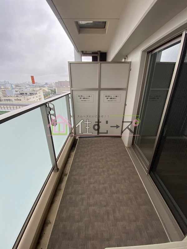 エグゼ難波西Ⅳ ベランダ