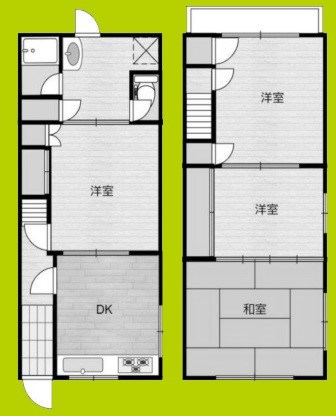 喜連3丁目中古戸建 間取り