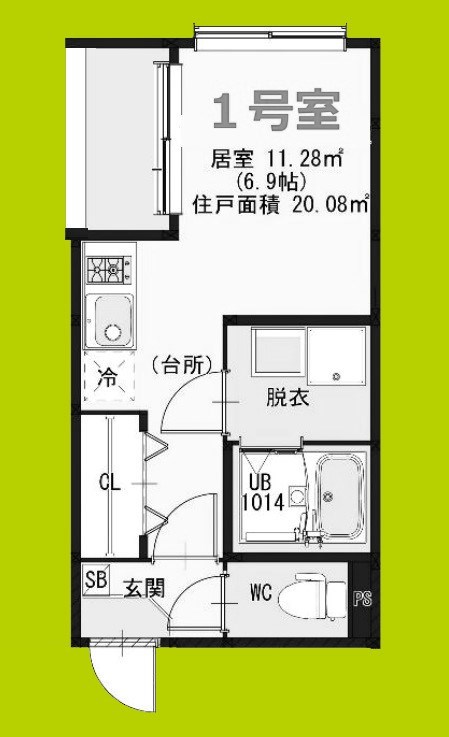 Laugh Tale ２番館 間取り