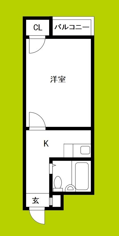 キッポー平野加美  間取り