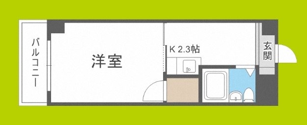 プランドール天満 間取り