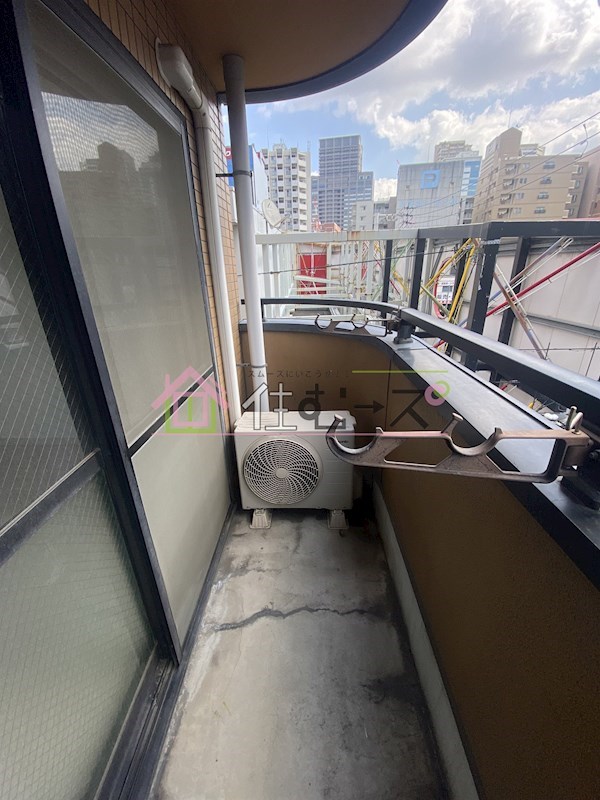 リバティ桜川 ベランダ