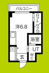 コーラルポワント難波west 間取り