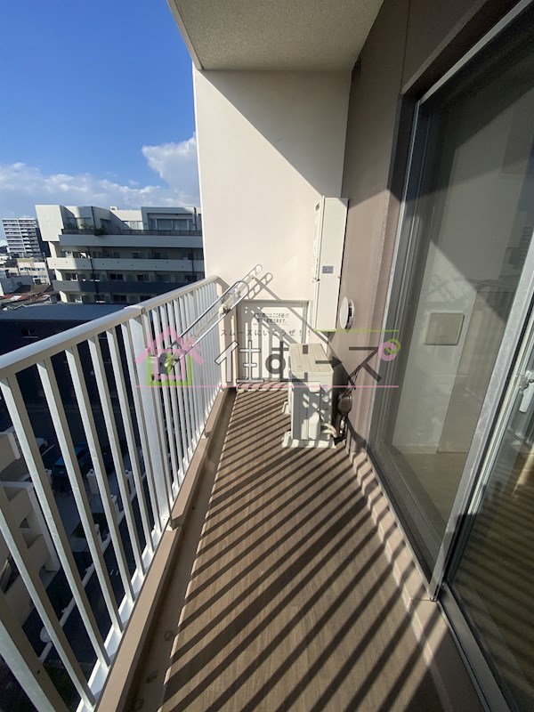 コーラルポワント難波west ベランダ