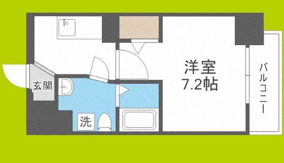 リヴィアス難波ルーチェ 間取り