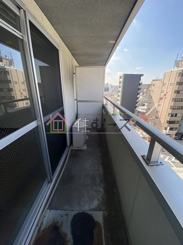 ルミナス難波 ベランダ