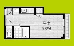 ハイツ織田 間取り