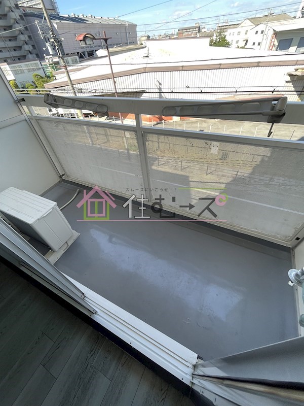 SKハイツ平野 ベランダ