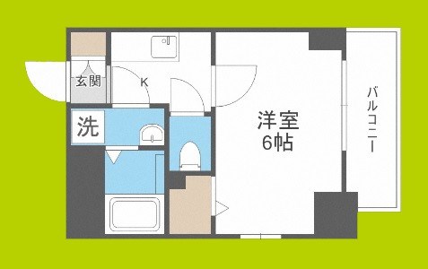 エスリード大阪ドームCERCA 間取り