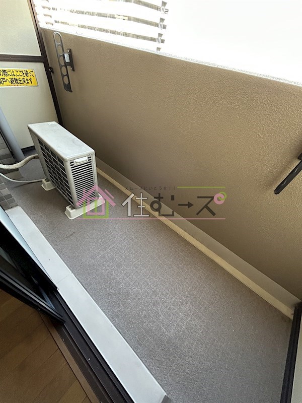 City Life クラウンハイム長堀通 ベランダ