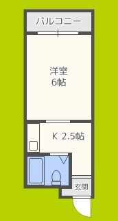 トゥリオーニ鶴橋 間取り