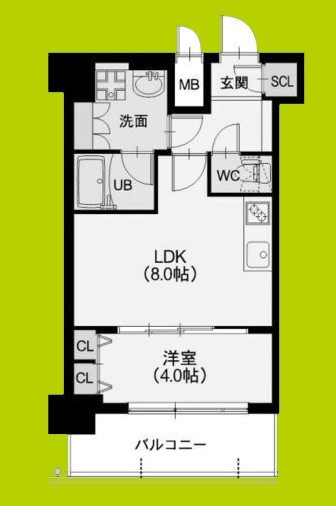 スプランディッドⅦ 間取り図