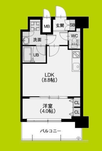 スプランディッドⅦ 間取り図