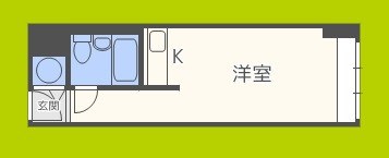ファミールハイツ北大阪3号棟 間取り