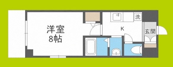 シャトー桜川 間取り