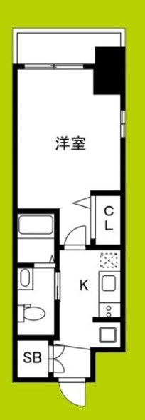 エステムコート難波サウスプレイスⅢラ・パーク  間取り