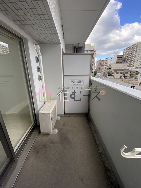 エスリード難波レジデンス ベランダ