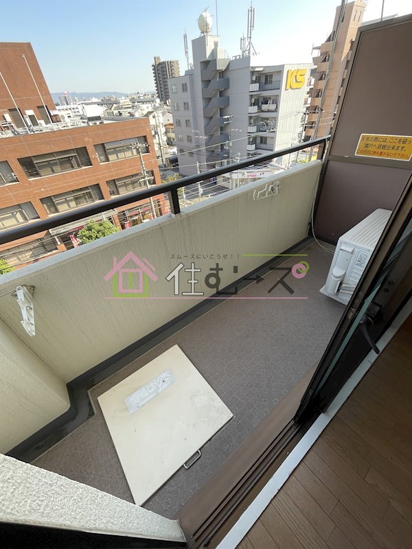 ビーバーハイツ駒川 ベランダ