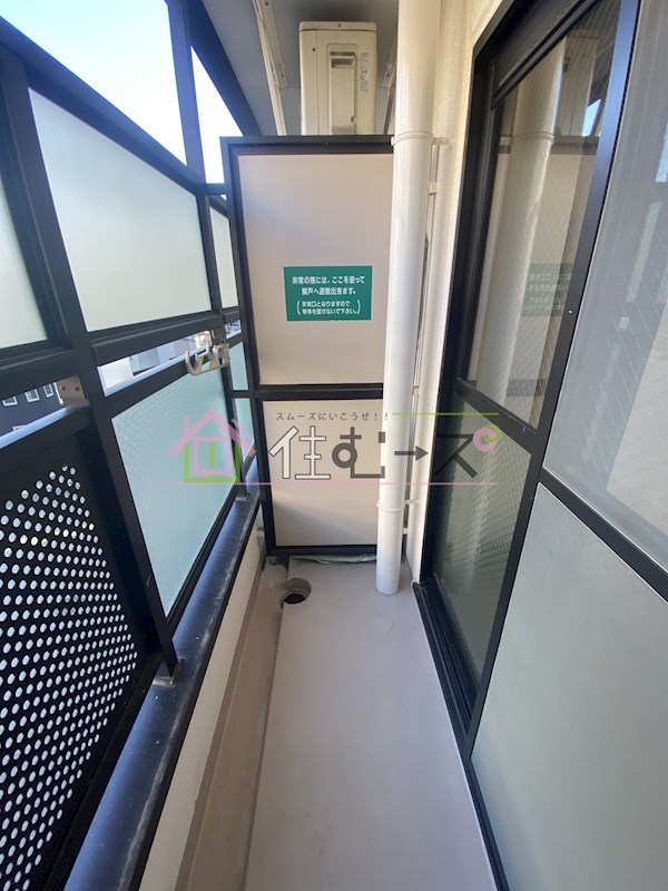 パル下新庄 ベランダ