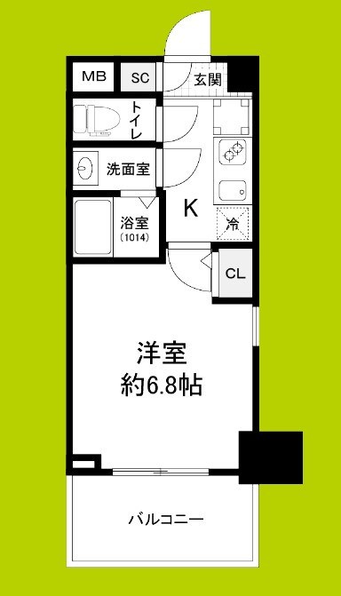 セレニテ日本橋ミラク 間取り