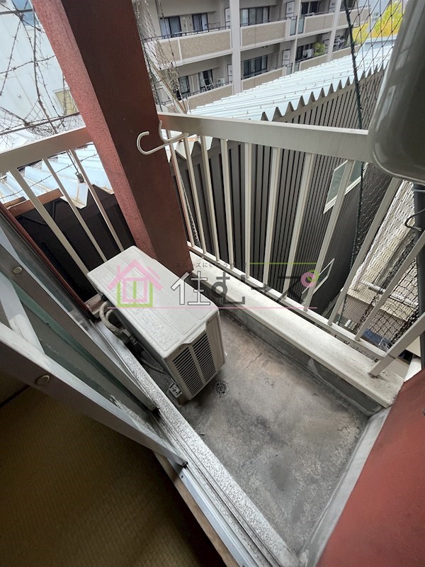 シャトー桜川 ベランダ