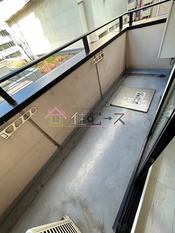 釣鐘町エクセルハイツ ベランダ