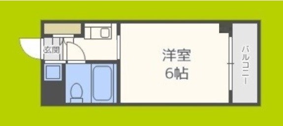 ビバリーヒルズ本田西 間取り図