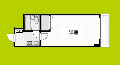 ロイヤル巽 間取り図
