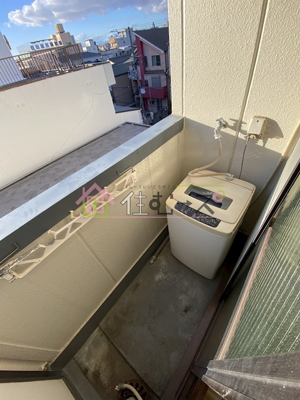 ロイヤルパレス東住吉 ベランダ