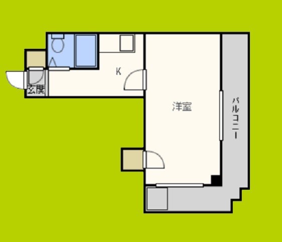 ビーバーハイツ駒川 間取り