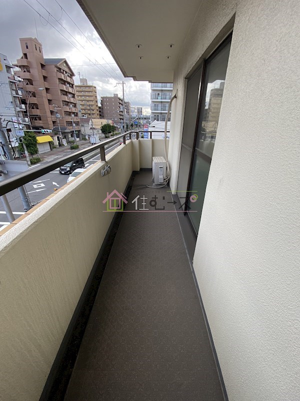 ビーバーハイツ駒川 ベランダ