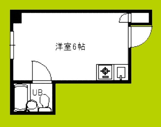 堀江グリーンハイツ 間取り