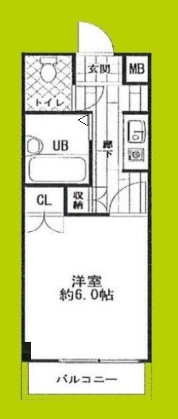 キャナル新北野 間取り
