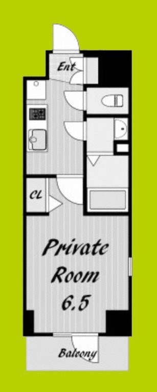 City Lux Namba South 間取り