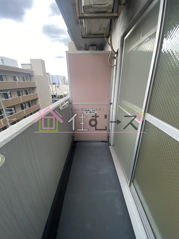 LakiaMaison弁天町 ベランダ