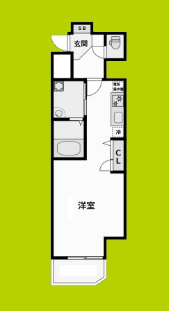 ベルエ難波西 間取り