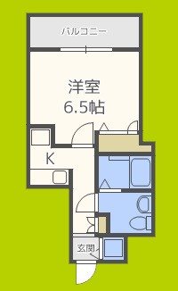 グランパーク大阪WEST 間取り