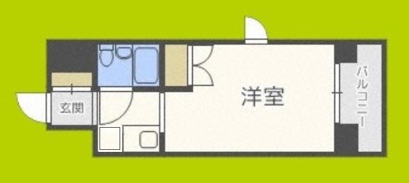 グラン・ピア西道頓 間取り図